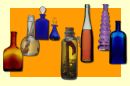 immagine: bottiglie e tisane