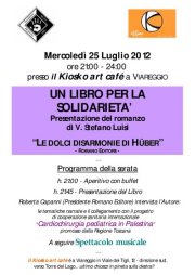 immagine:  UN LIBRO PER LA SOLIDARIETA' - Presentaizone...